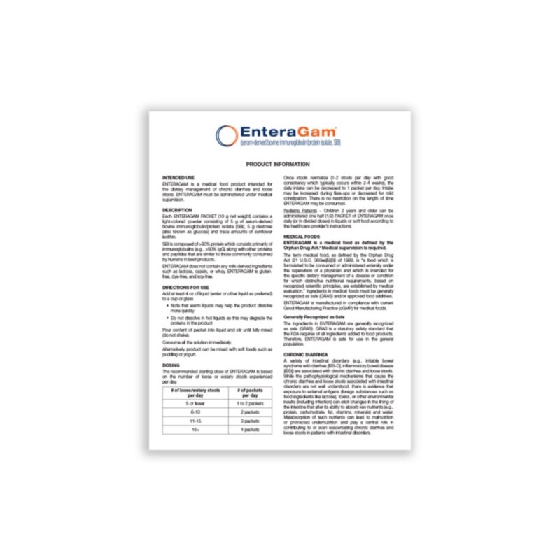 Enteragam Product Info